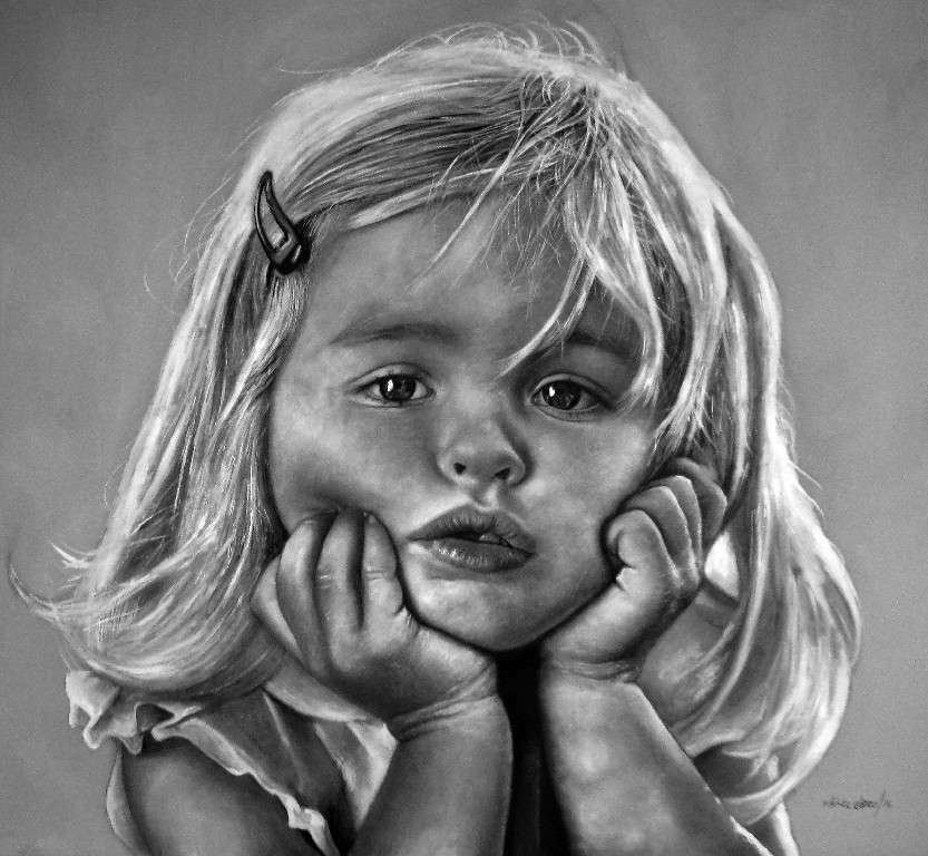 ALICIA EN EL PAÍS DE LAS MARAVILLAS. Maisel López, Óleo sobre lienzo 128 x 138 cm. 2016