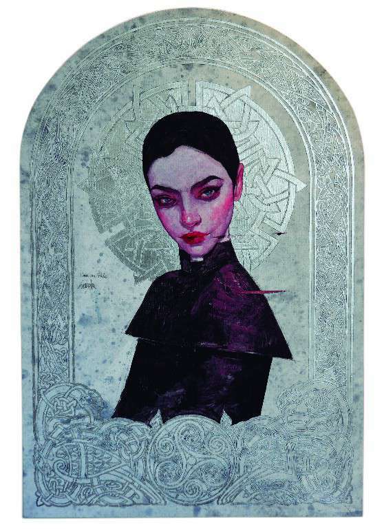 BUSCADOR ESPIRITUAL. Roldán Lauzán Eiras, De la serie Arqueología del Alma Óleo sobre lienzo 92 x 61 cm. 2021