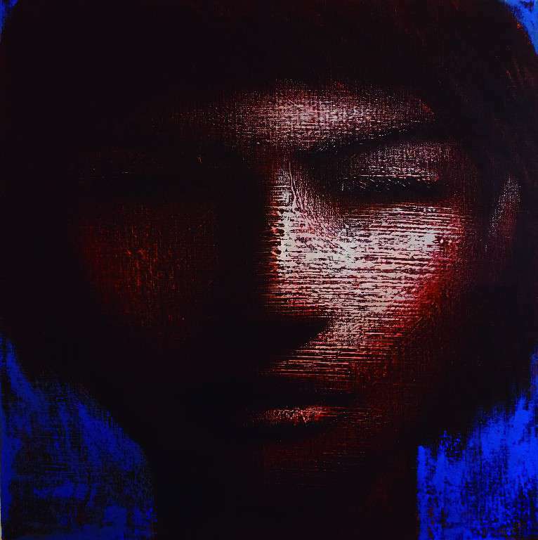 CAOBA. Niels Reyes, Óleo sobre lienzo 40 x 40 cm. 2021