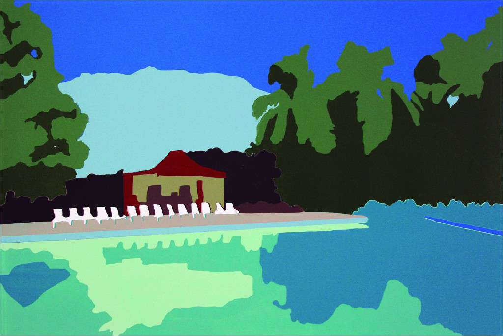 ETERNAL SUMMER. Anyelmaidelin Calzadilla, De la Serie Country Plá Serigrafías 50 x 70 cm. 2020