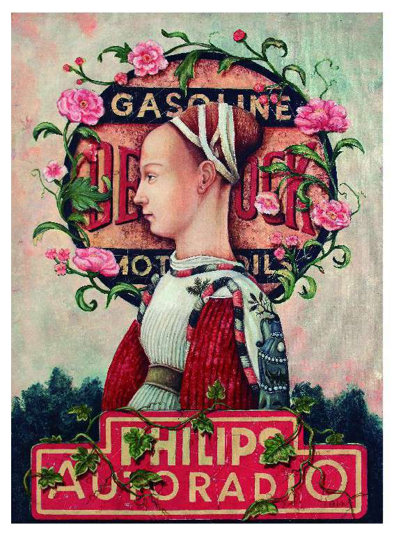 NATURALEZA VINTAGE. Eduardo Abela. Acrílico sobre lienzo, 70 x 50 cm. 2021