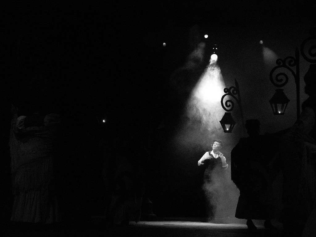 TEATRO HUBERT DE BLANCK, LA HABANA. Ramón Cabrales. De la serie Las Leandras. Impresión digital, 30 X 45 cm. 2006.